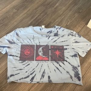 full tilt urban outfitters astrology crop top